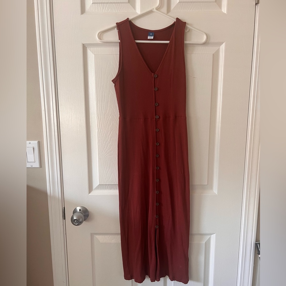 Old Navy xs copper moon dress